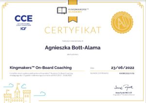 Kingmakers Academy In-Board Coaching Certificate